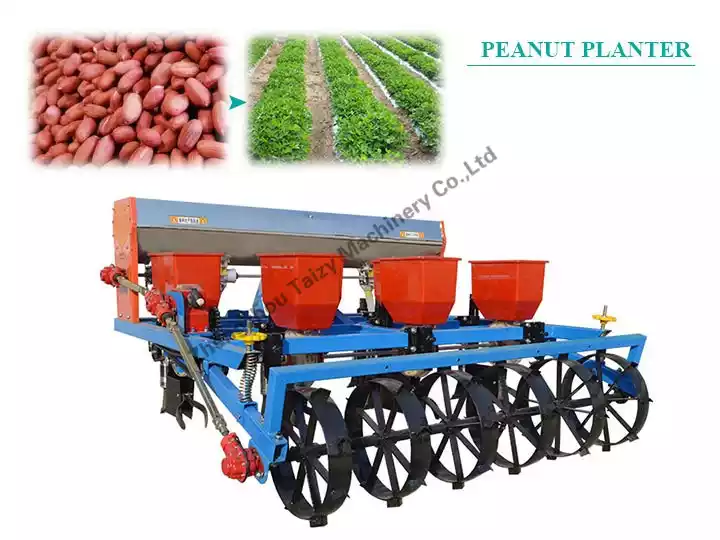 Peanut planting machine