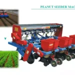 Six-row peanut seeder
