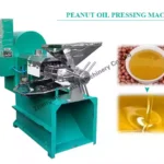 máquina de prensa de aceite de maní