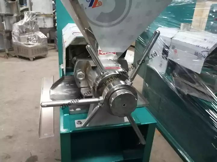 Máquina prensadora de aceite de maní