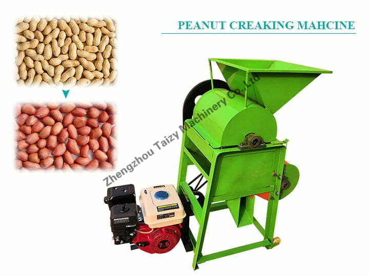 Peanut shelling machine