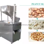Peanut slicing machine