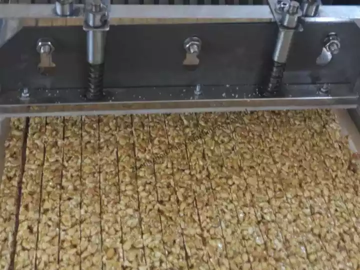 Fabrication de bonbons aux cacahuètes