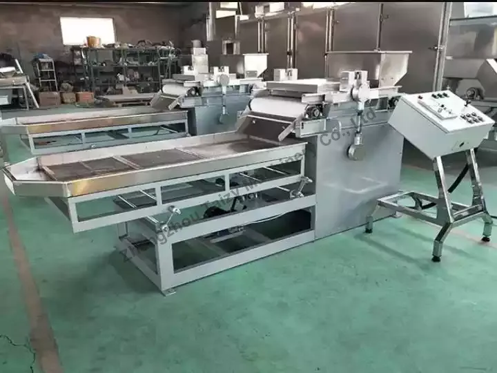 Nut-crushing-machine-in-factory